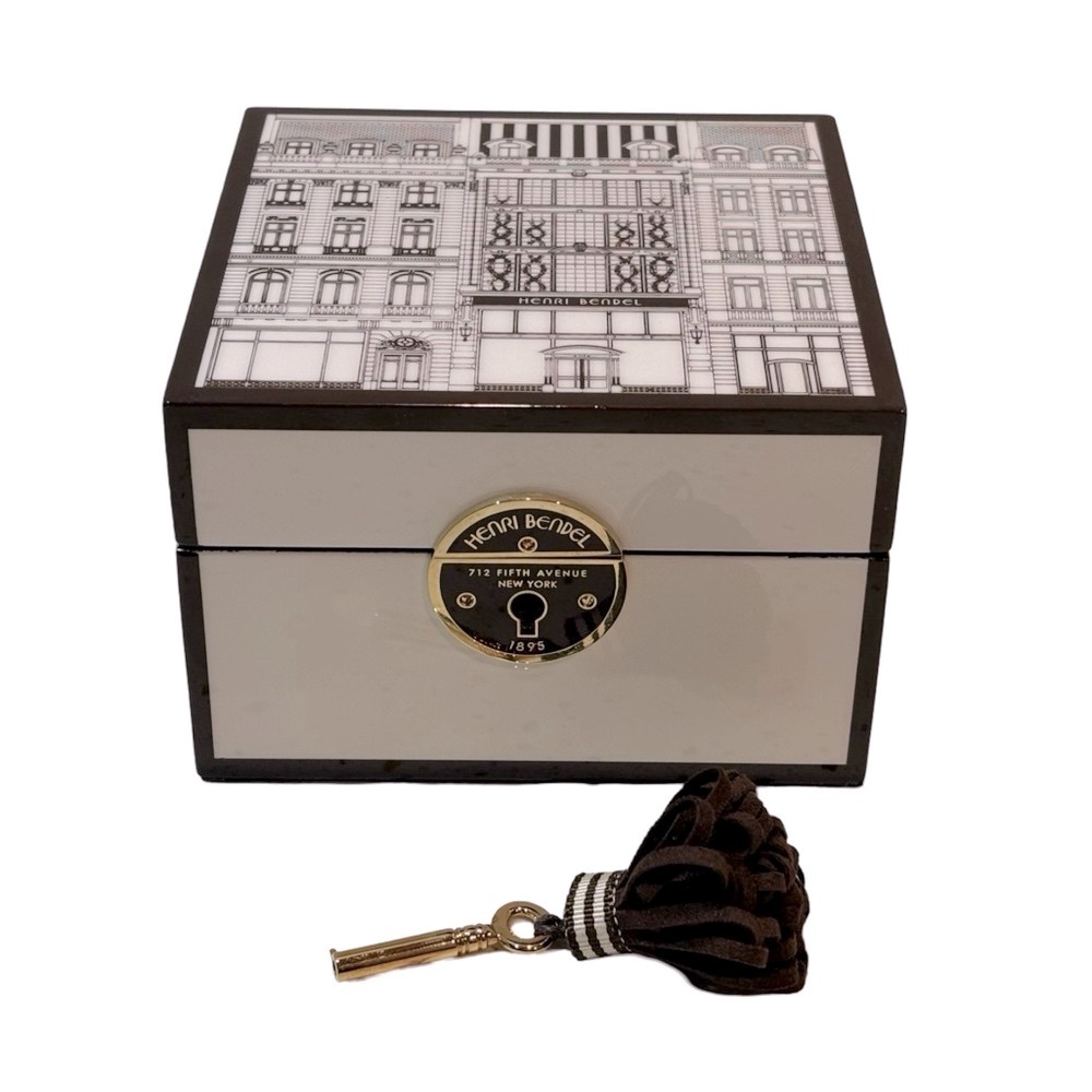 Henri Bendel NY 120th Anniversary‎ Special Edition Locking Dresser Jewelry Box